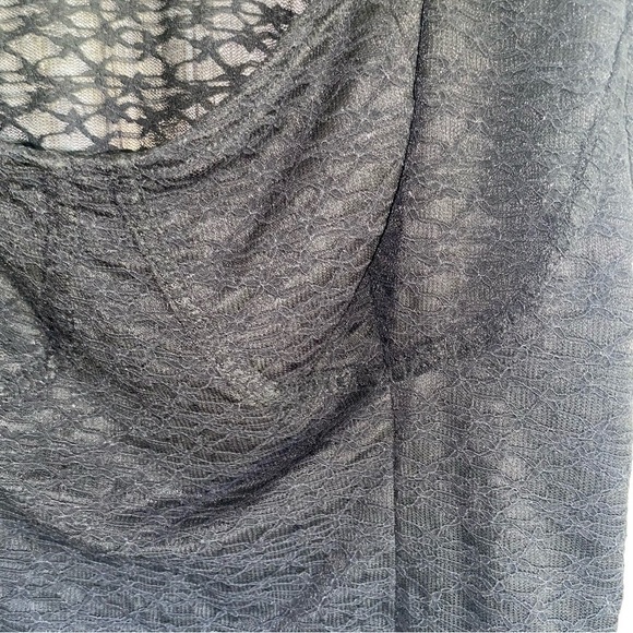 NWT Wild Fable Black Lace Bustier Top - Picture 3 of 7